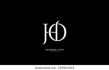 HO, OH, H,O Abstract Letters Logo Monogram