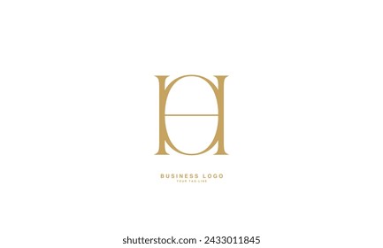 HO, OH, H,O Abstract Letters Logo Monogram