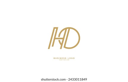 HO, OH, H,O Abstract Letters Logo Monogram