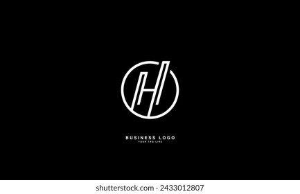 HO, OH, H,O Abstract Letters Logo Monogram