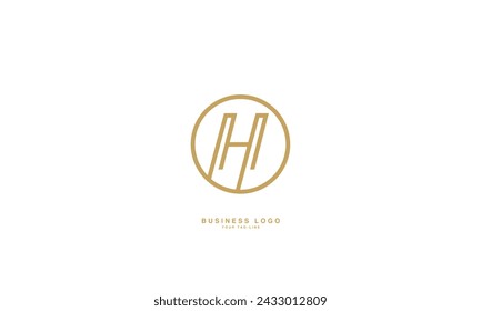 HO, OH, H,O Abstract Letters Logo Monogram