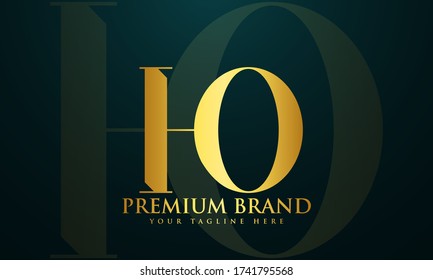 HO or OH letter logo. Unique attractive creative modern initial HO OH H O initial based letter icon logo
