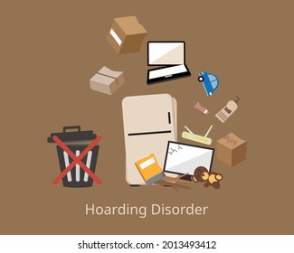 Hoarding disorder for people who excessively save items that others may view as worthless