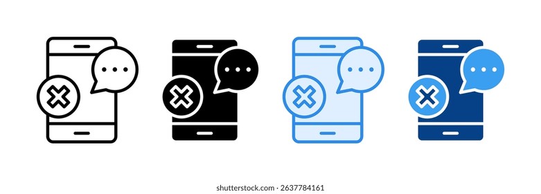 Hoax Icon Set Multiple Style Collection
