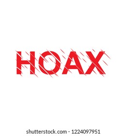 Hoax Label Stamp Icon Vector Stock Vector (Royalty Free) 1224097951 ...