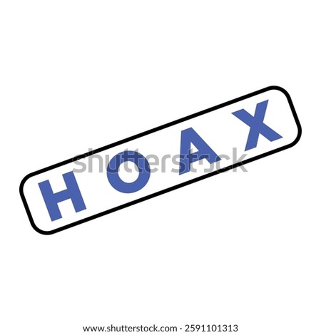 Hoax Letter Rubber Stamp Template