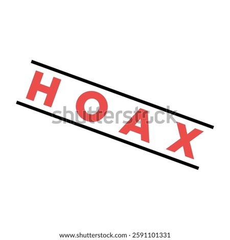 Hoax Letter Rubber Stamp Template