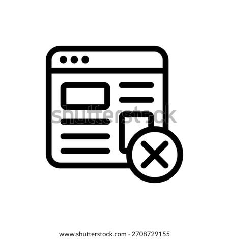 Hoax Outline Icon. Hoax Icon
