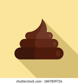 Hoax Scheiße Ikone. Flache Illustration von Hoax Scheiße Vektorsymbol für Webdesign