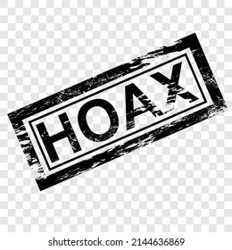 Hoax, Stamp Black And Black
