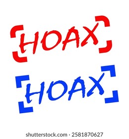 hoax stamp icon vector design templates