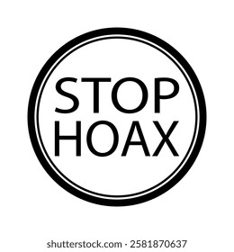 hoax stamp icon vector design templates