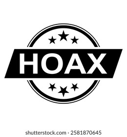hoax stamp icon vector design templates
