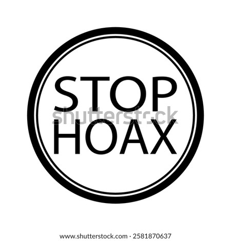 hoax stamp icon vector design templates