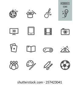 Hobby Icons – Download for Free in PNG and SVG