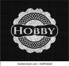 Hobby chalk emblem