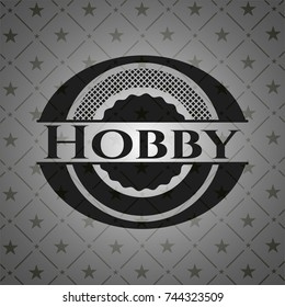 Hobby dark emblem. Retro