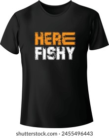 Hobby and Fishing T-shirt Design-2024