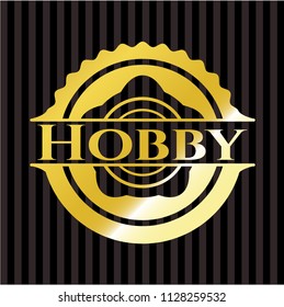 Hobby gold emblem