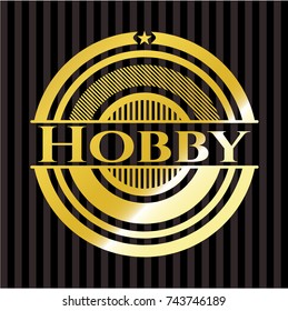 Hobby gold emblem