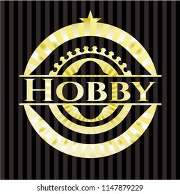 Hobby golden emblem