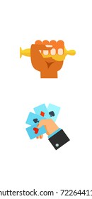 Hobby icon set