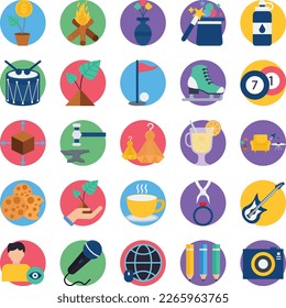 Hobby icons set, collection of Hobby  icons pack, activity icons set,
Hobbies vector icons, activities vector, gaming set, hobby hons pack, hobby flat  set 

