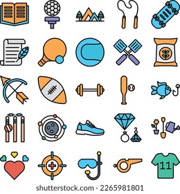 Hobby icons set, collection of Hobby  icons pack, activity icons set,
Hobbies vector icons, activities vector, gaming set, hobby hons pack, hobby flat  set 

