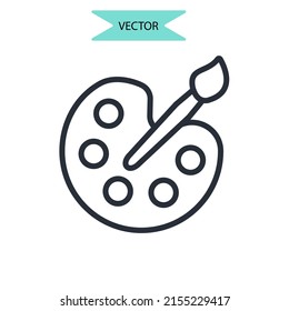 hobby icons  symbol vector elements for infographic web