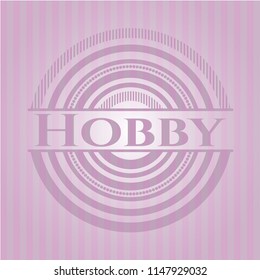 Hobby pink emblem