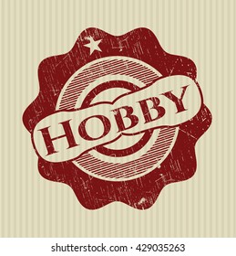 Hobby rubber grunge texture seal