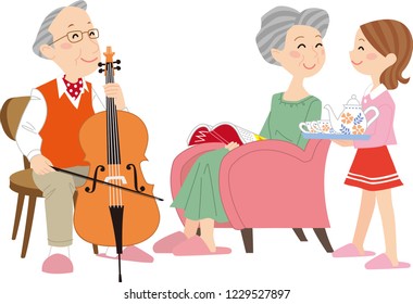 Hobby of the senior