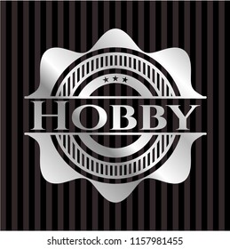 Hobby silver emblem