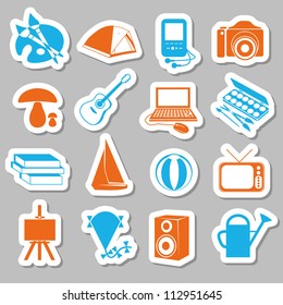 hobby stickers