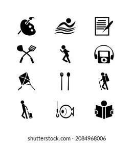 hobies icon vector illustration design