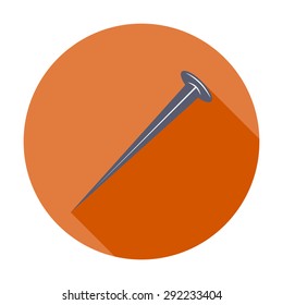 Hobnail. Flat vector icon for mobile and web applications. Vector illustration.