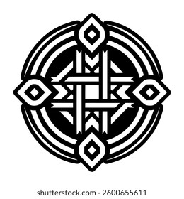 Hobo travel code icon in glyph style