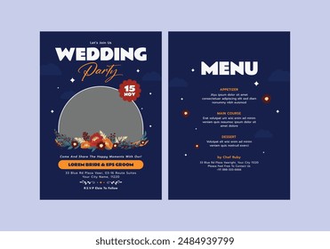 Hoca Wedding Invitation Template, Wedding Invites, save the date, Birthday Invites, Video Invites, E-Cards.