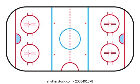 hockey arena backround.vector illustration eps 10