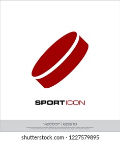 hockey ball icon
