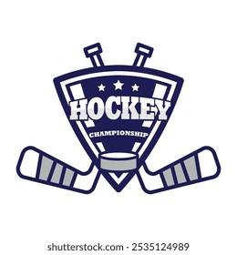 Hockey Championship Logo, Hockey Tournament Logo