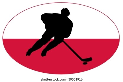 Hockey colors of Poland