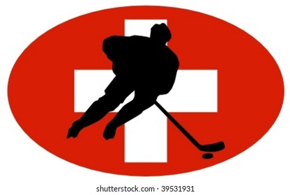 Hockey colors of Switzerland