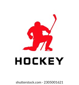 Hockey company logo and icon design svg