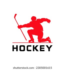 Hockey company logotype vector art