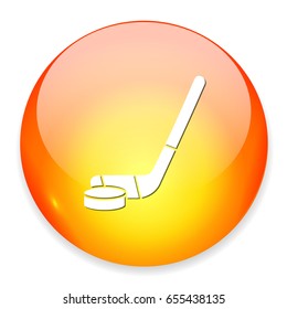 hockey cross icon