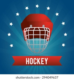 hockey design and sport background, vector illustration, eps10