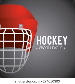 hockey design and sport background, vector illustration, eps10