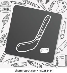 hockey doodle