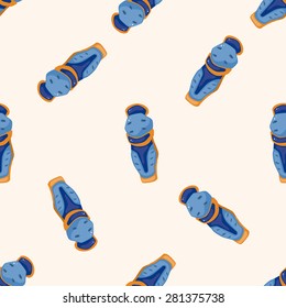 hockey equipment , cartoon seamless pattern background